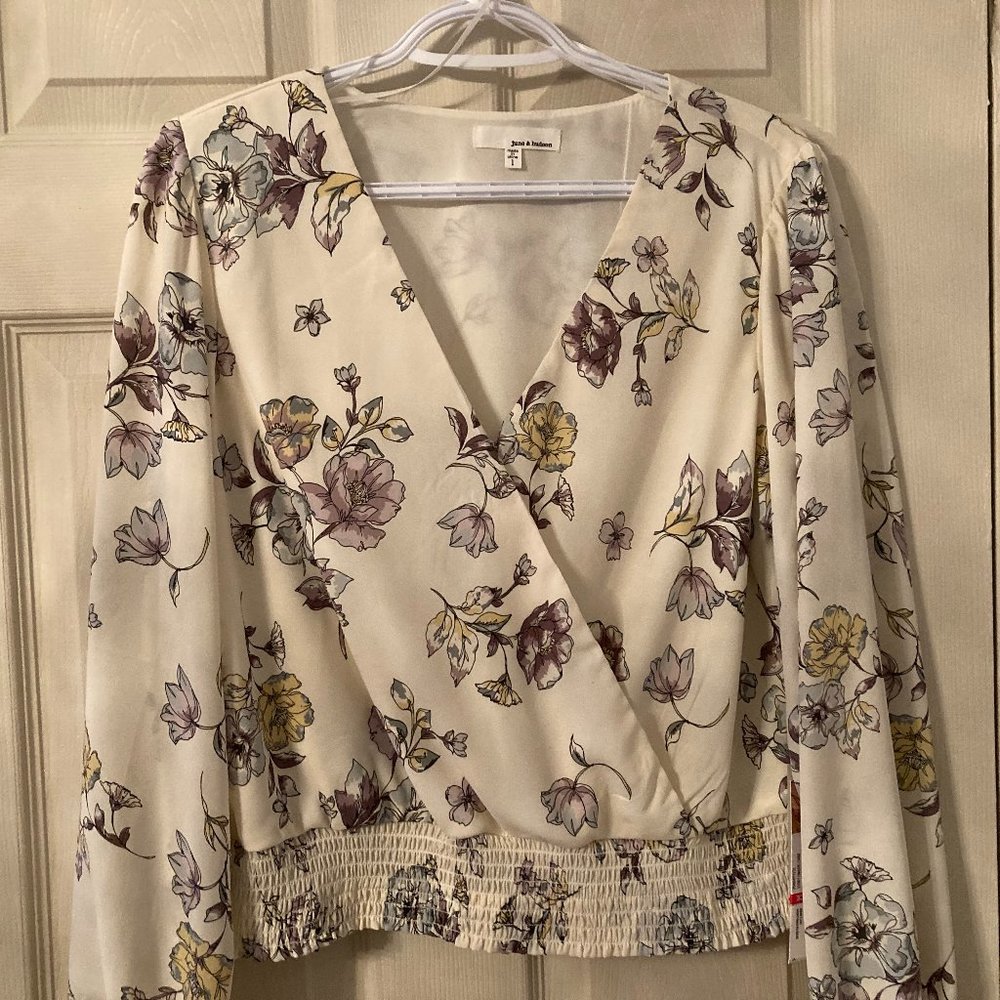 June & Hudson Ivory Blouse - NWT